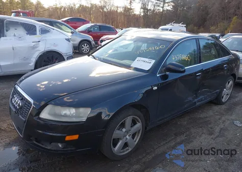 2008 Audi A6 3.2 из США, поврежденный, VIN WAUDH74F78N137658